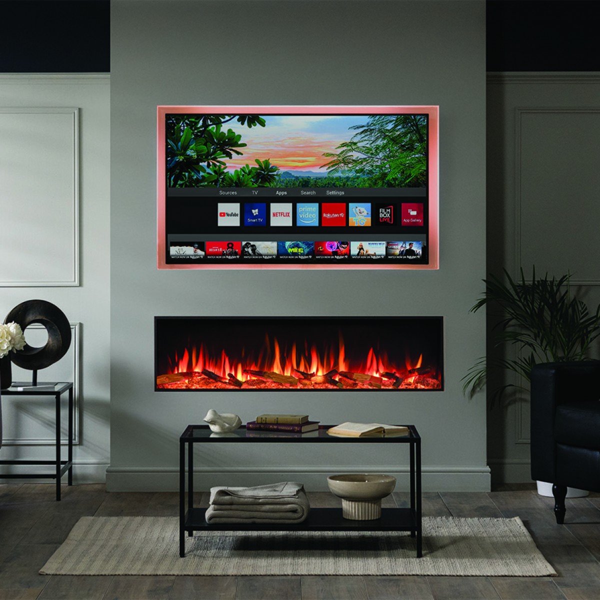 Gazco eStudio 135R Inset Electric Fire Comforltine in Ireland